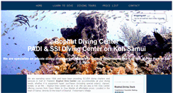 Desktop Screenshot of bophutdiving.com